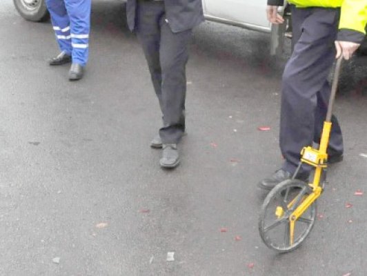 Accident rutier pe Aurel Vlaicu